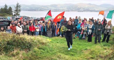 Homenaje a los brigadistas en el condado de Louth (Irlanda)